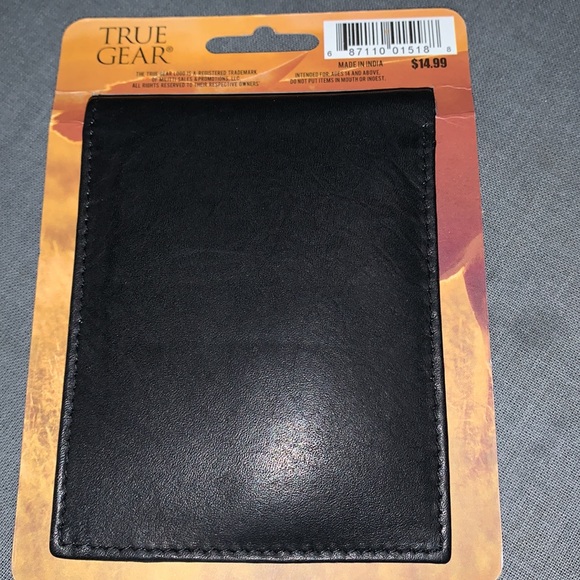 TRUE GEAR LEATHER-WALLET BNWT - Picture 2 of 4